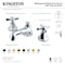 Kingston Brass KS4467BEX Essex 8" Widespread Bathroom Faucet, Brushed Brass KS4467BEX - alternate 2